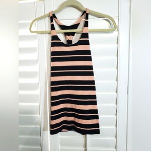Bebe racer back tank top. Size P/S. Worn once.